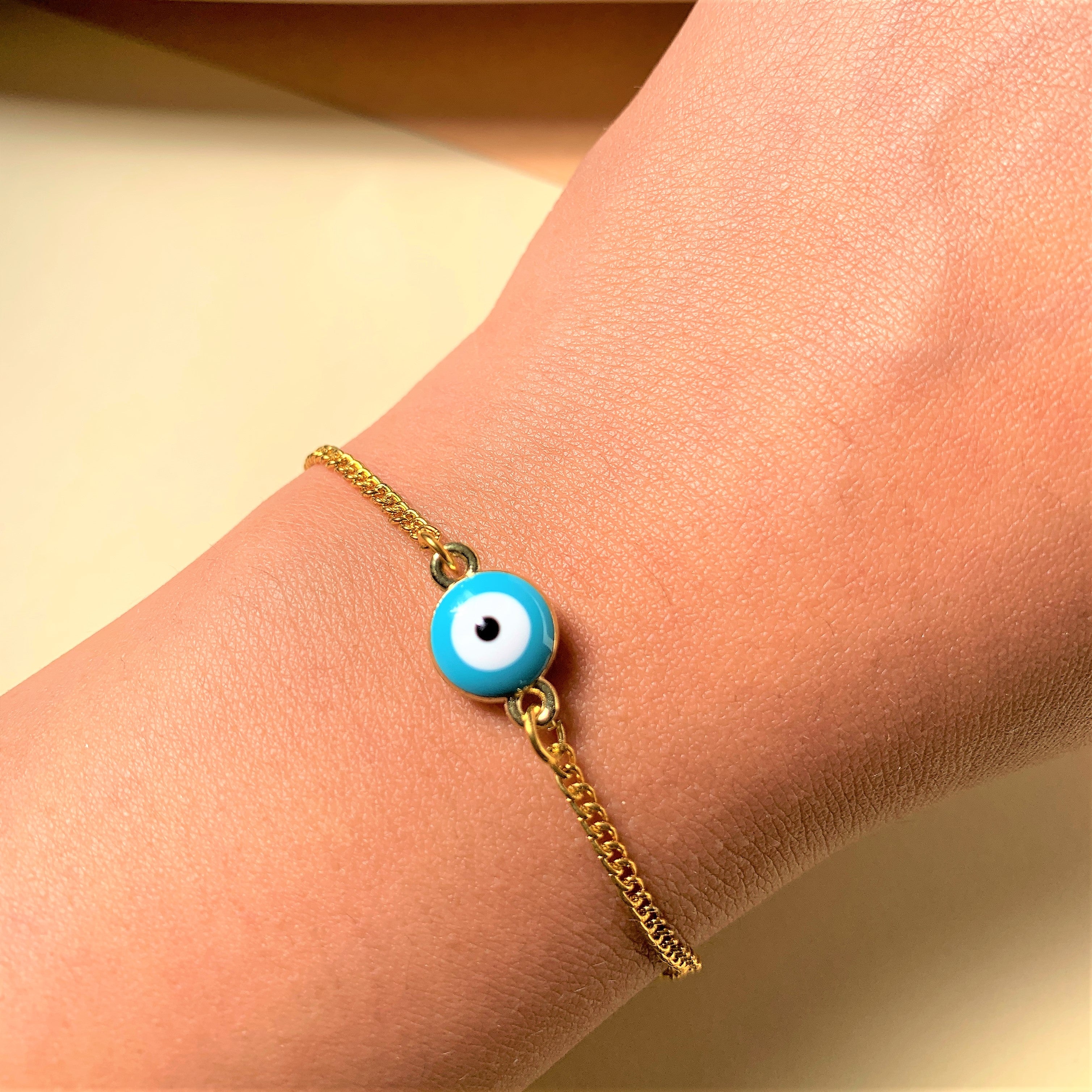 EVIL EYE HAND BRACELET