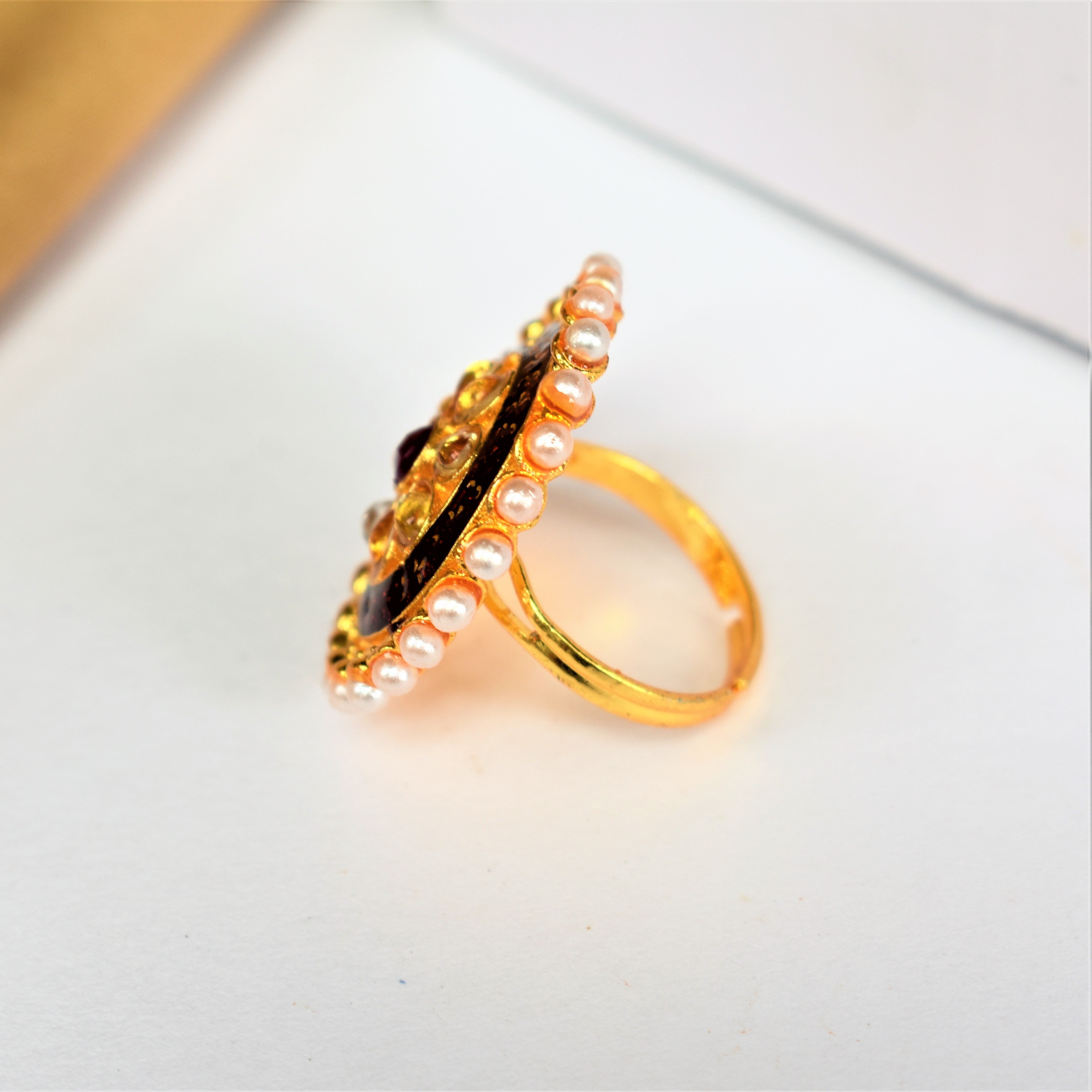 EKJA KUNDAN RING