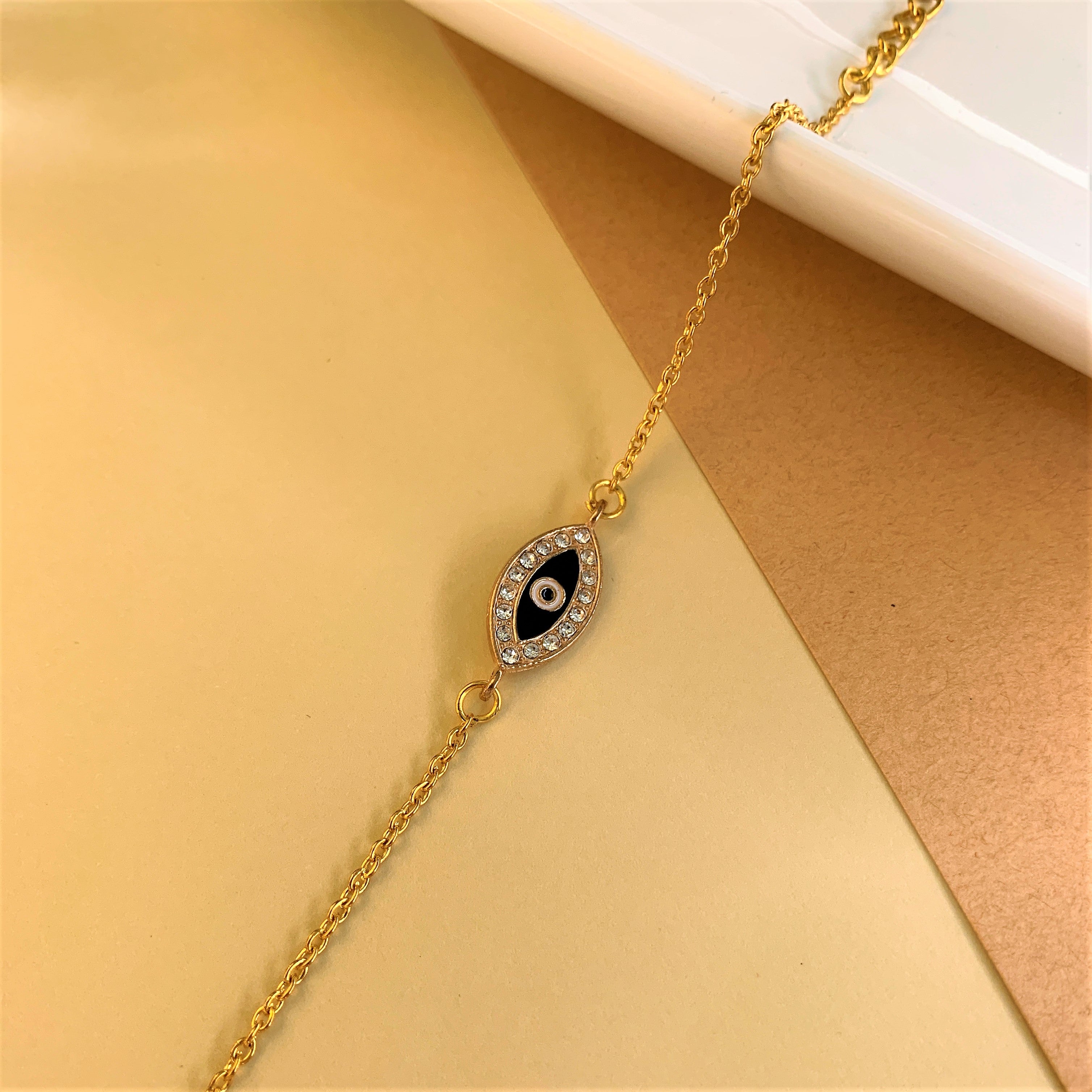 EVIL EYE HAND BRACELET