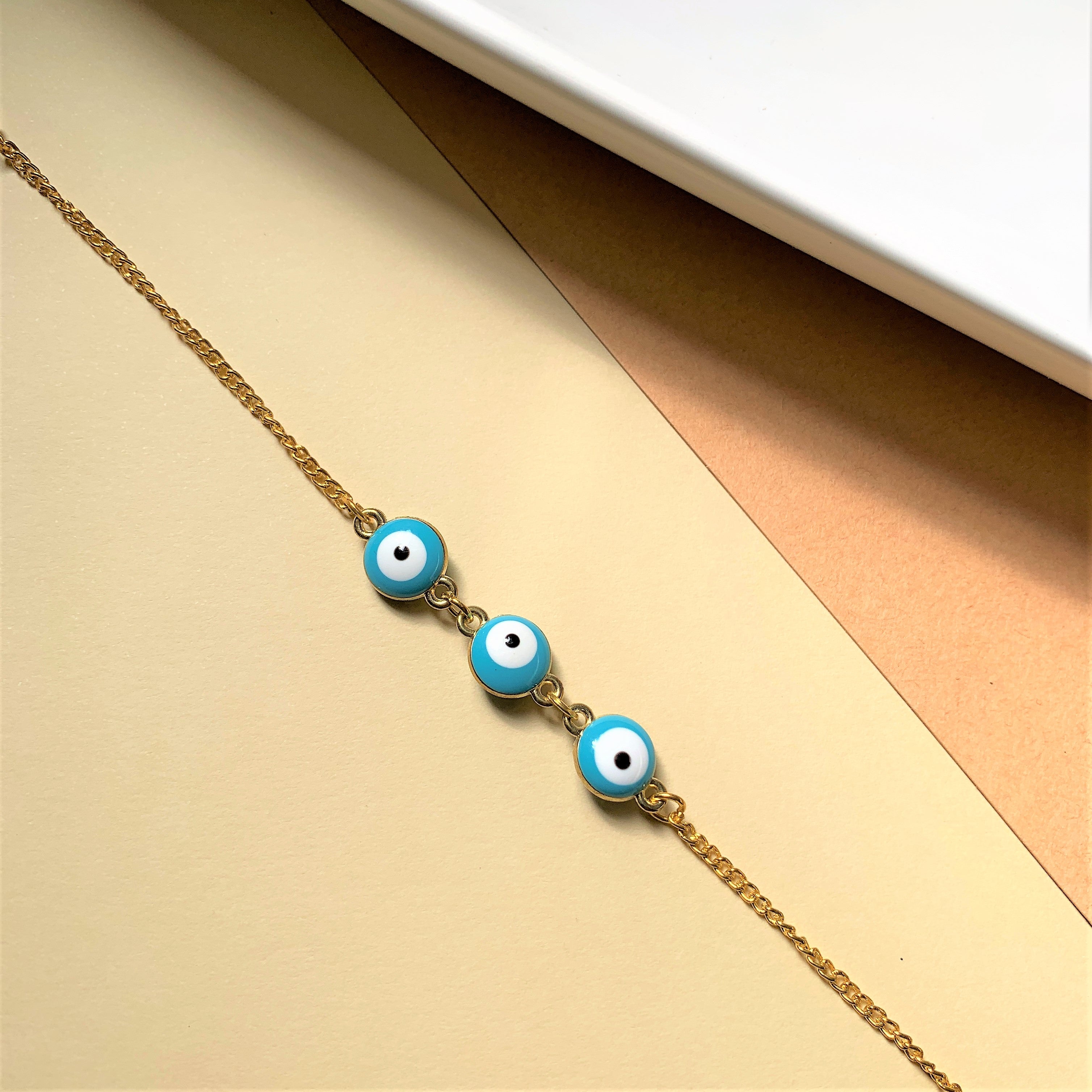 EVIL EYE HAND BRACELET
