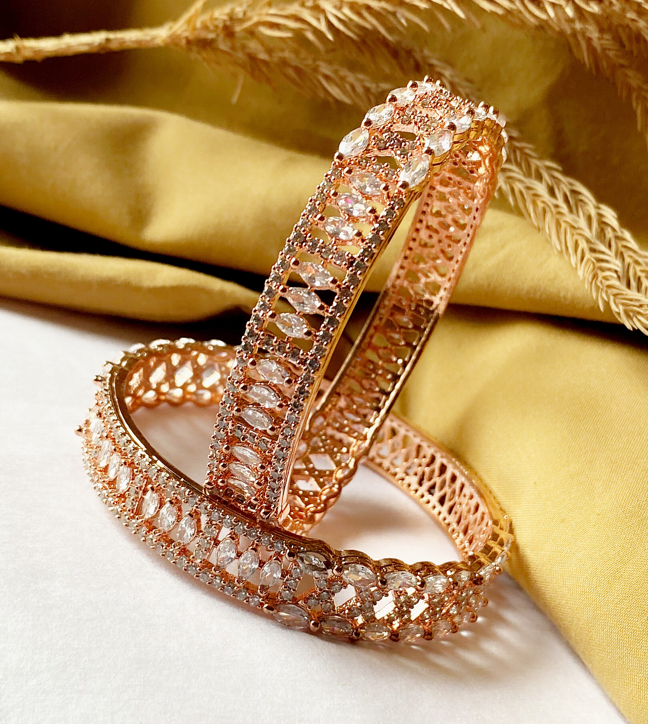 CANDULA AMERICAN DIAMOND BANGLES