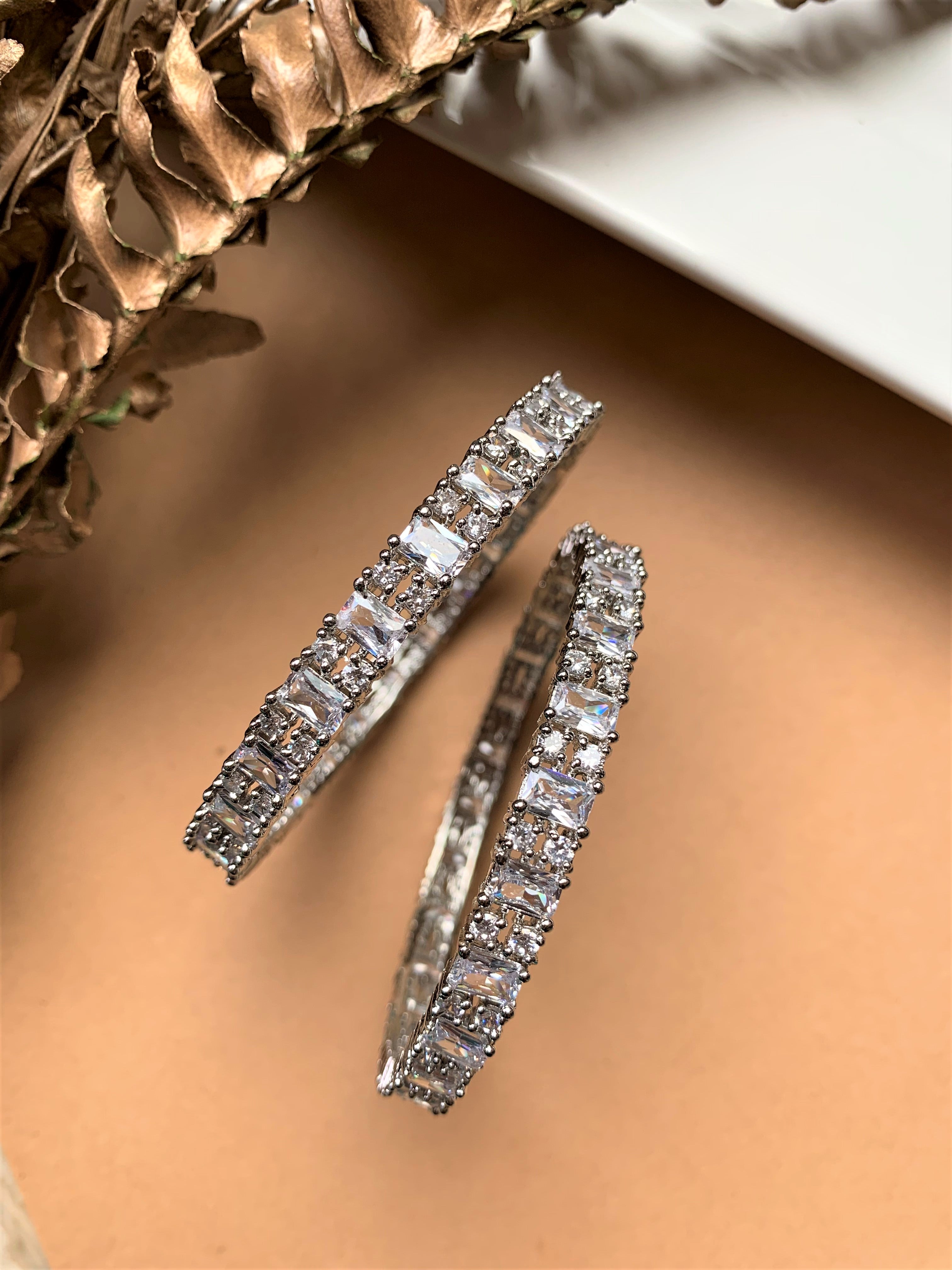 ANVESHA AMERICAN DIAMOND BANGLES