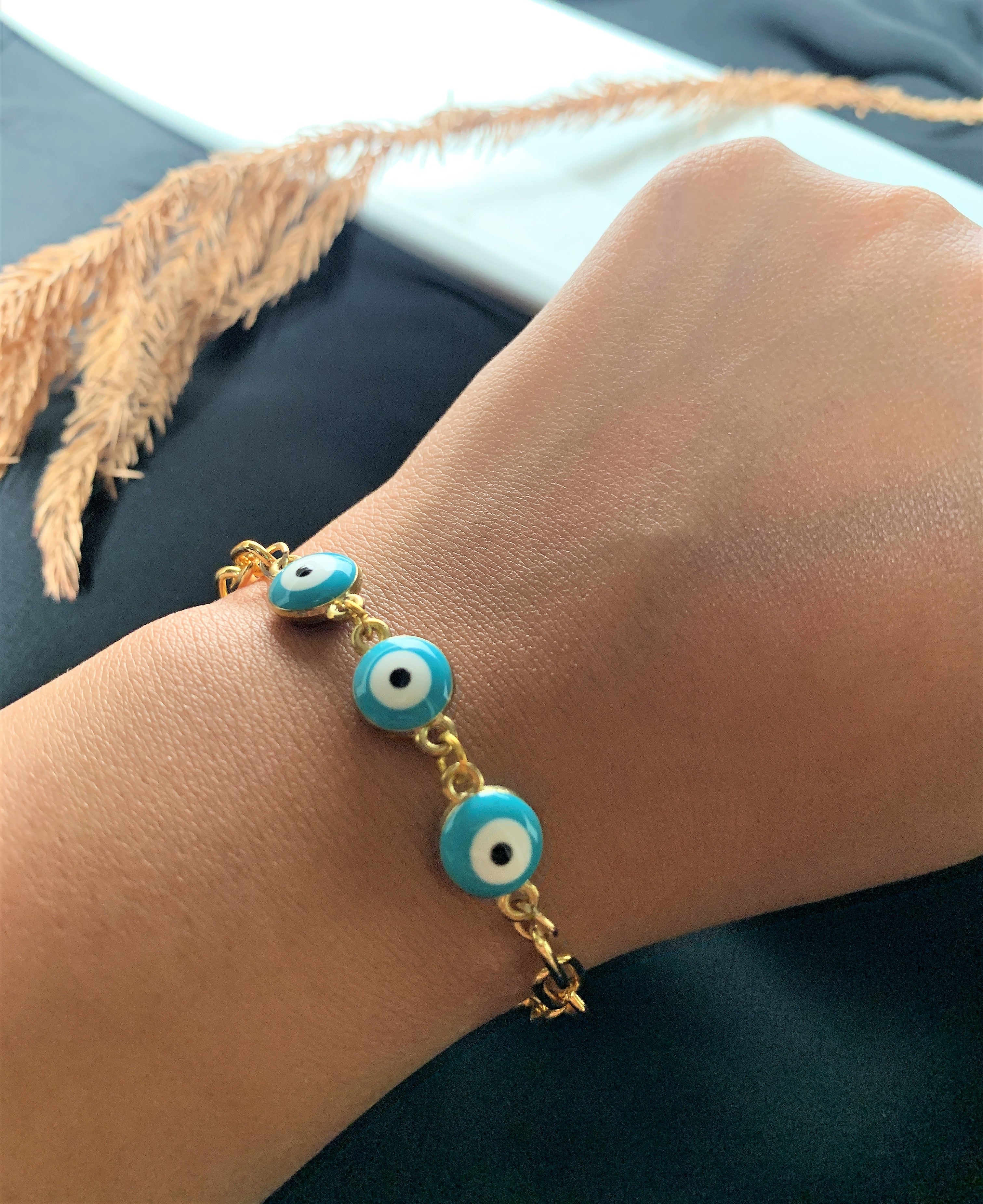 CHUNKY GOLD PLATED CHAIN BRACELET