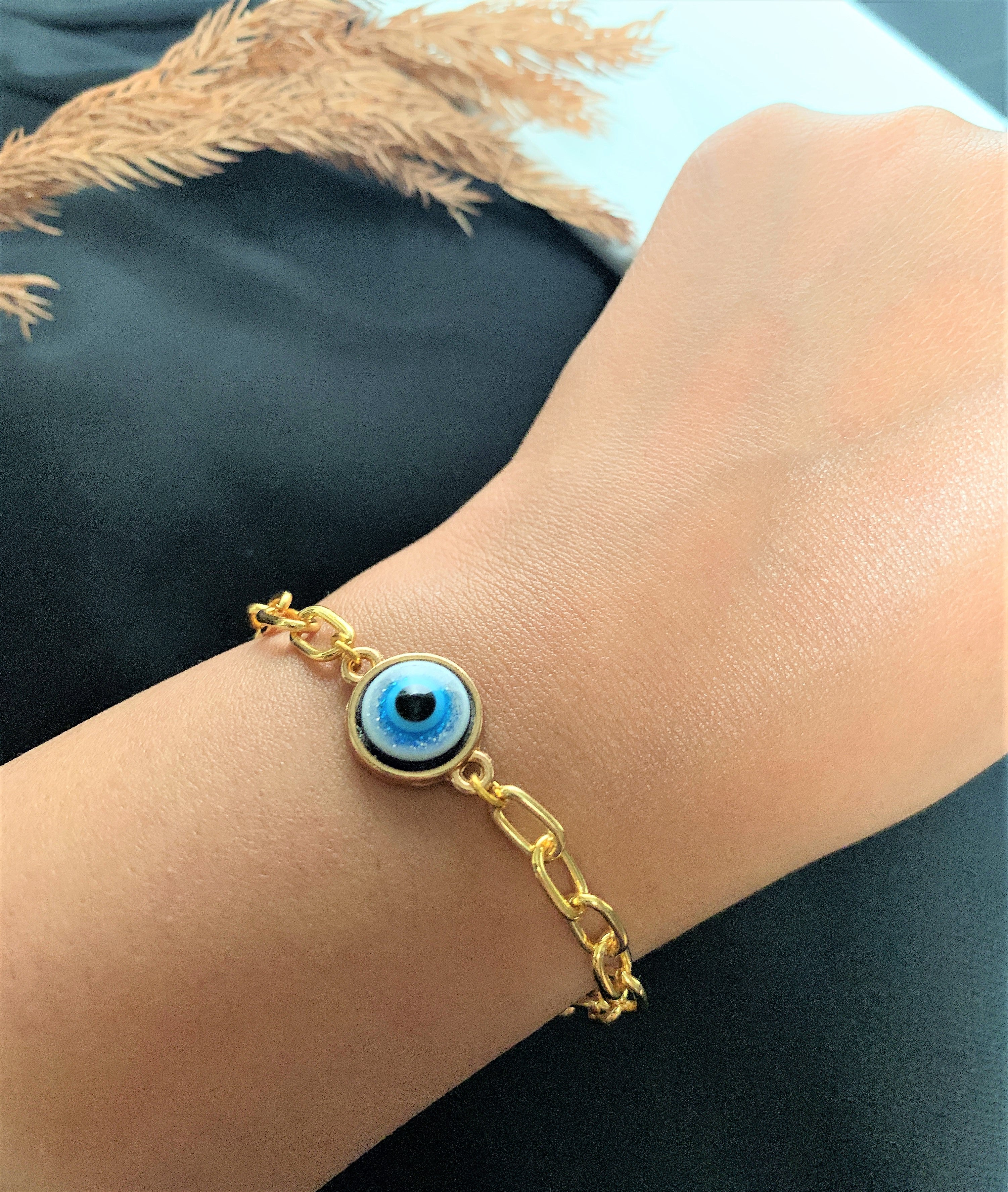 CHUNKY GOLD PLATED CHAIN BRACELET