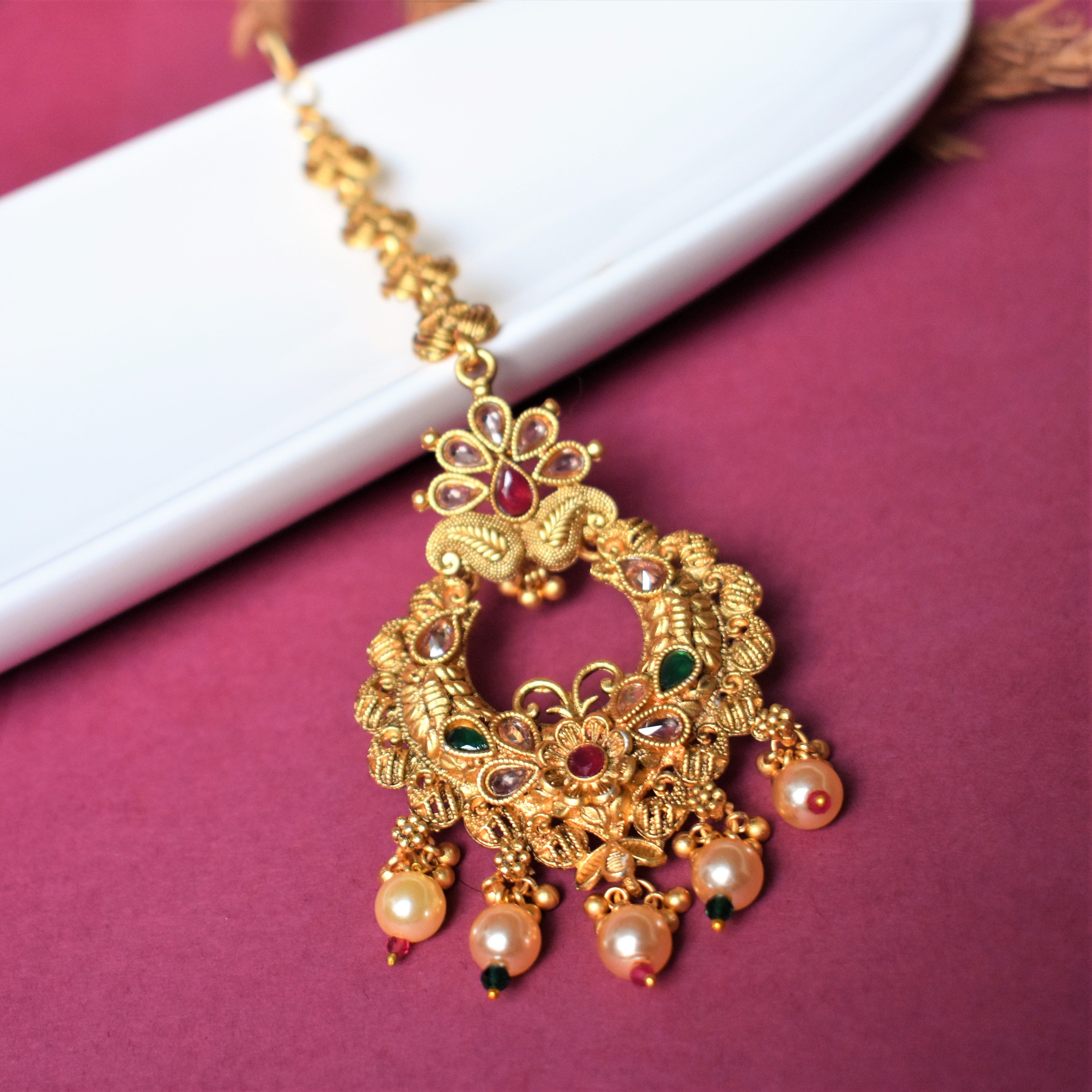 GOLD PLATED MANGTIKKA