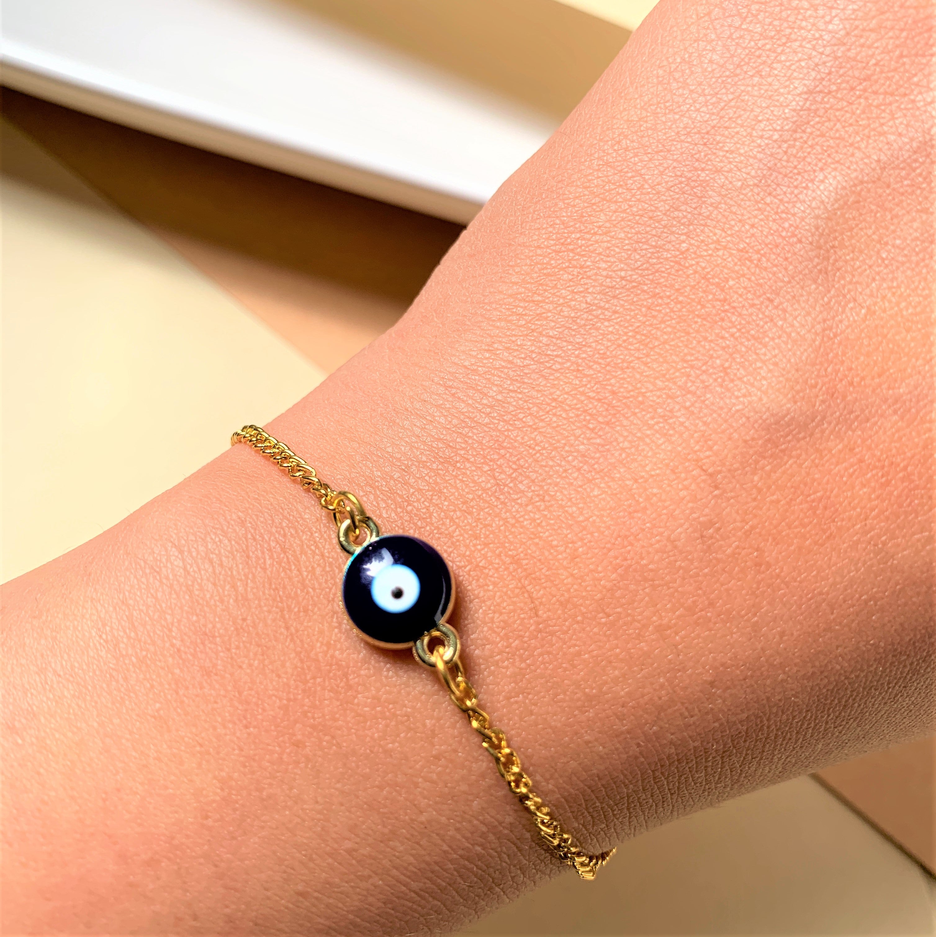 EVIL EYE HAND BRACELET