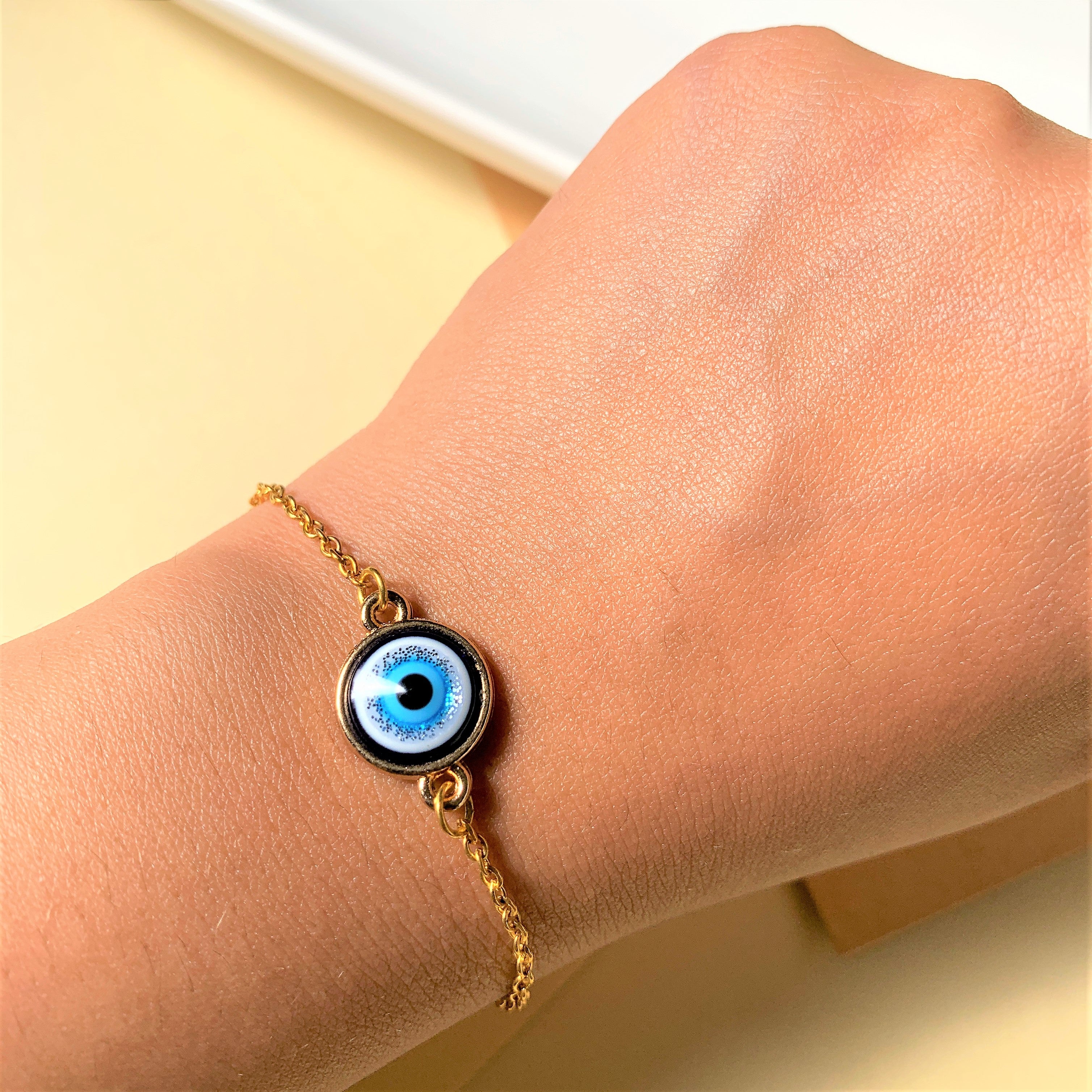 EVIL EYE HAND BRACELET