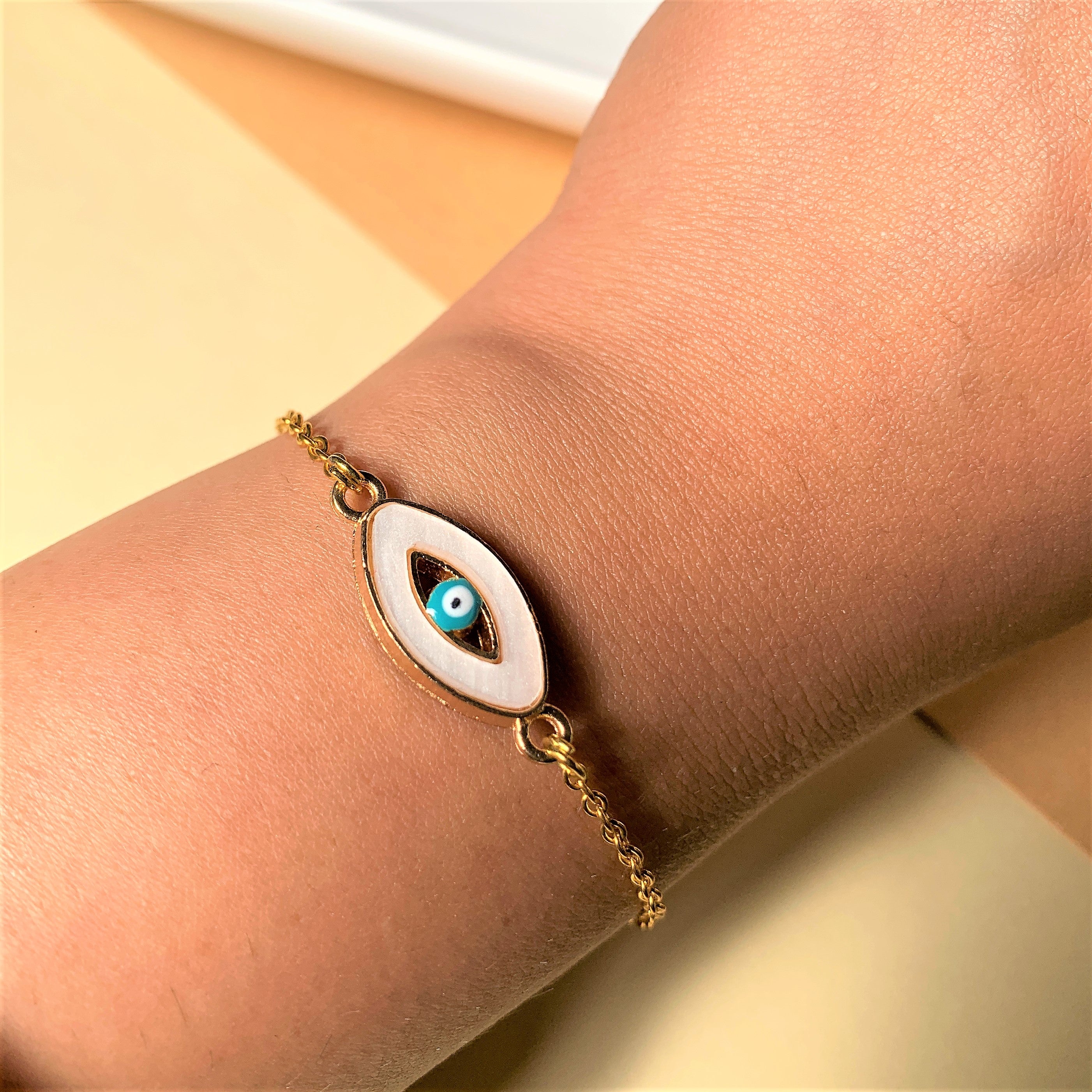 EVIL EYE HAND BRACELET