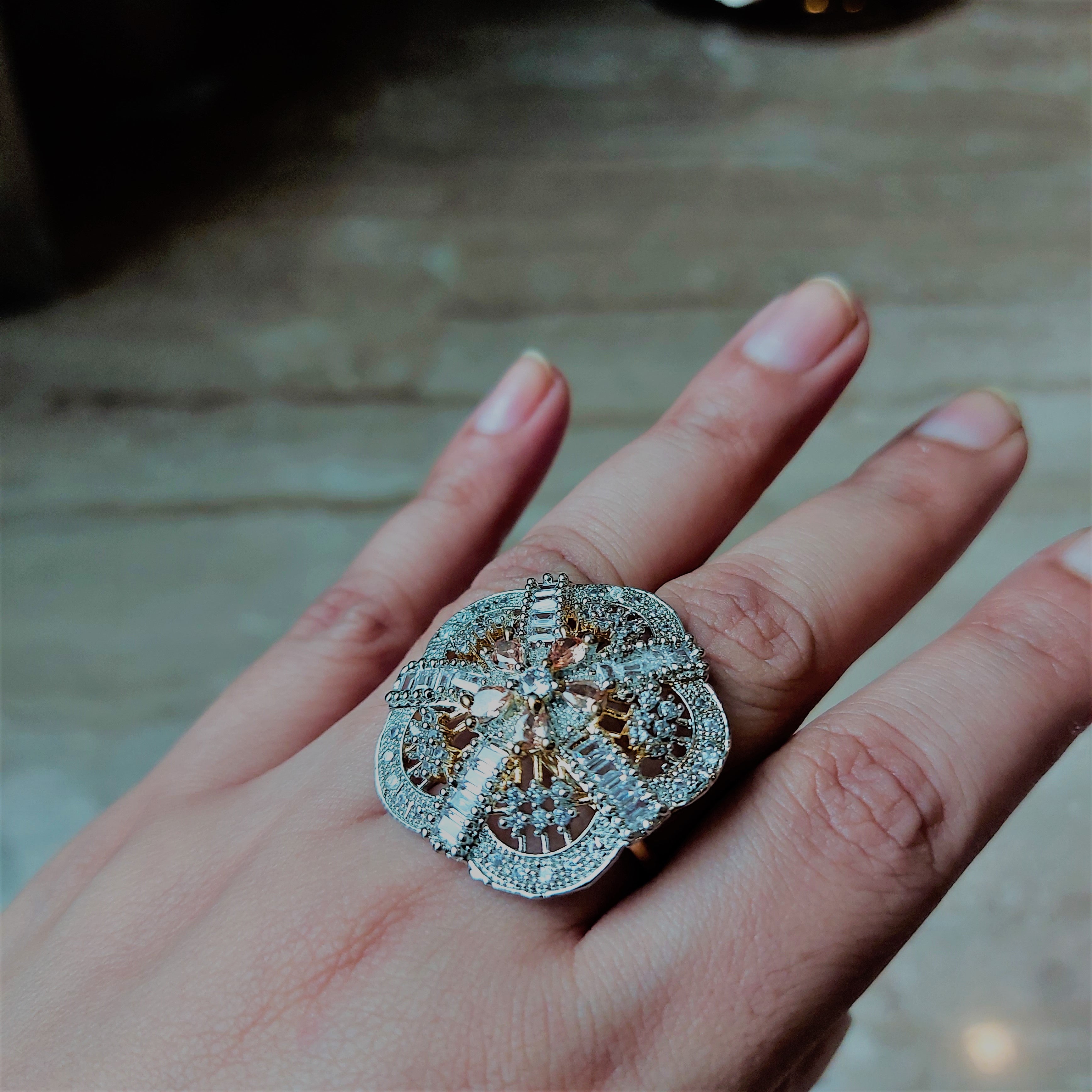 WILLOW AMERICAN DIAMOND RING