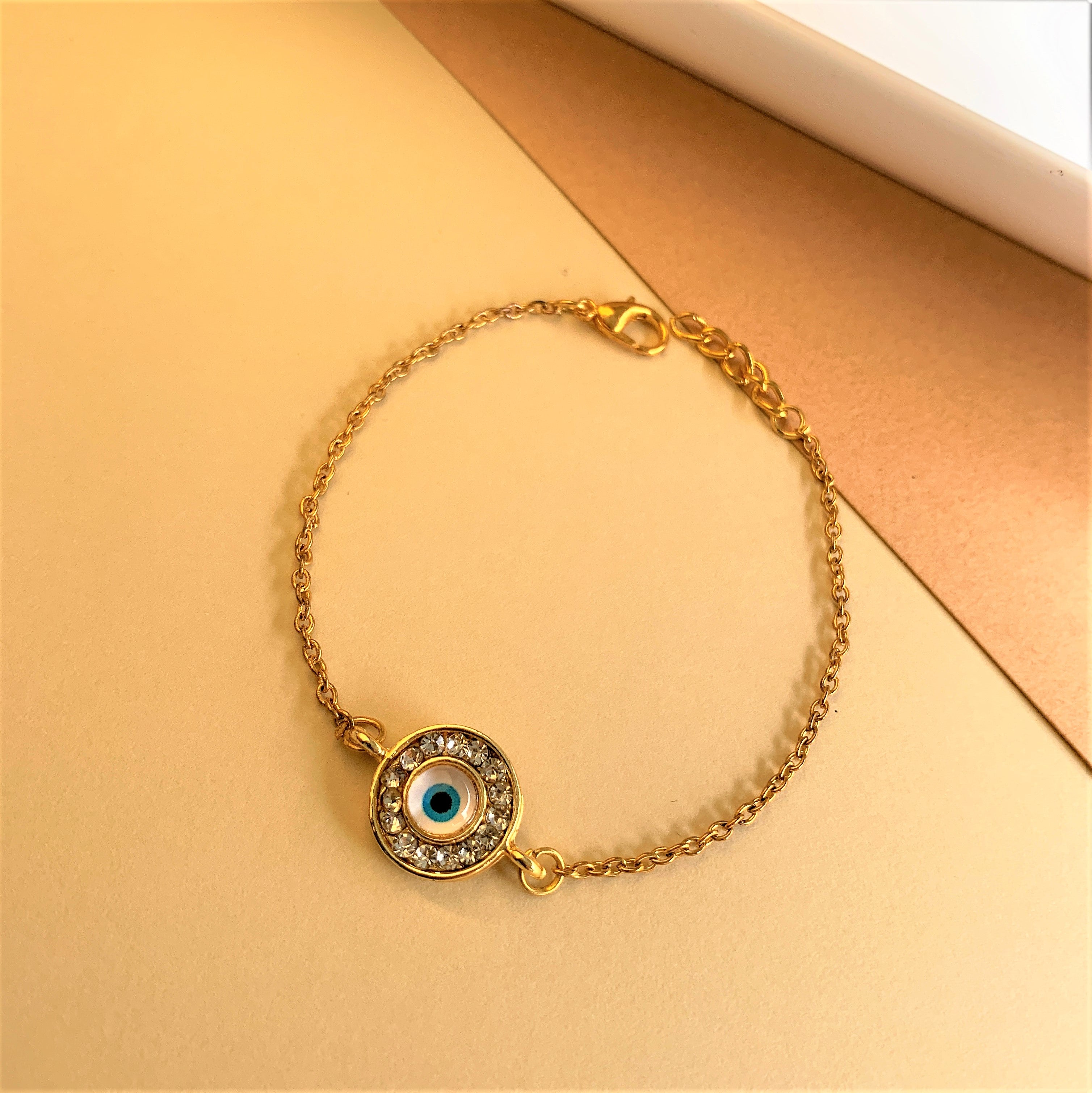 EVIL EYE HAND BRACELET