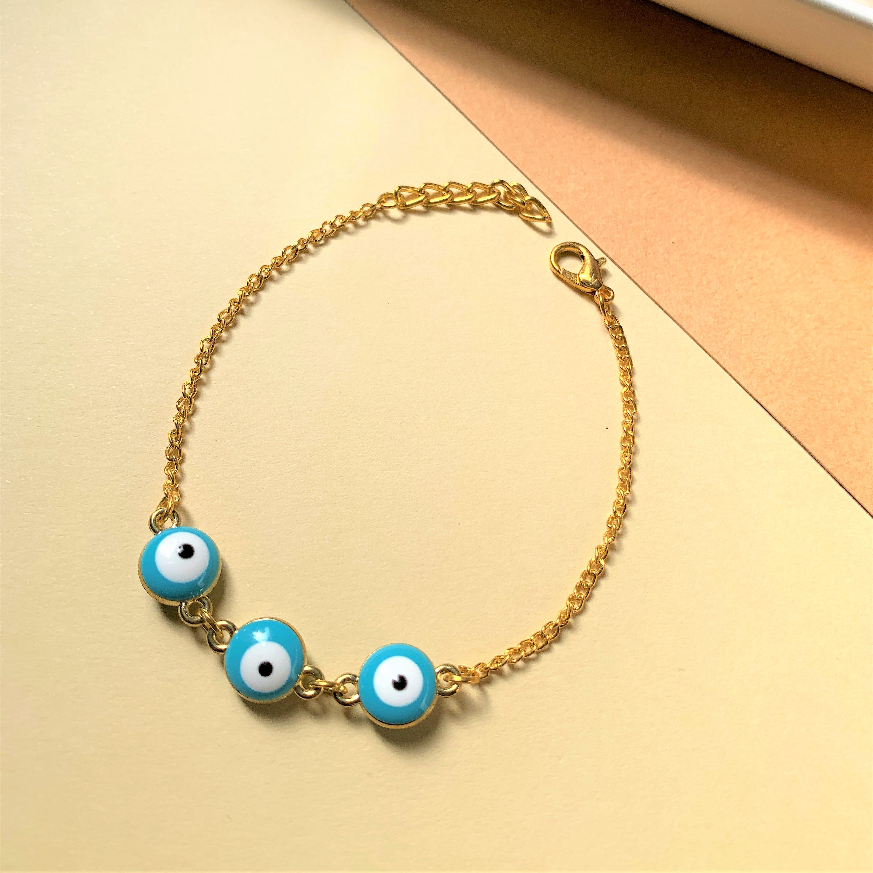 EVIL EYE HAND BRACELET