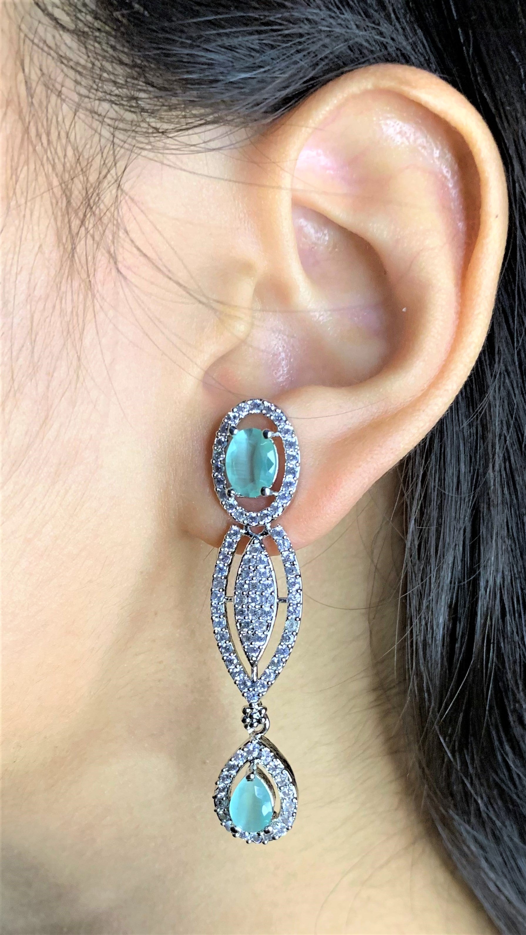 MIA AMERICAN DIAMOND CHOKER SET