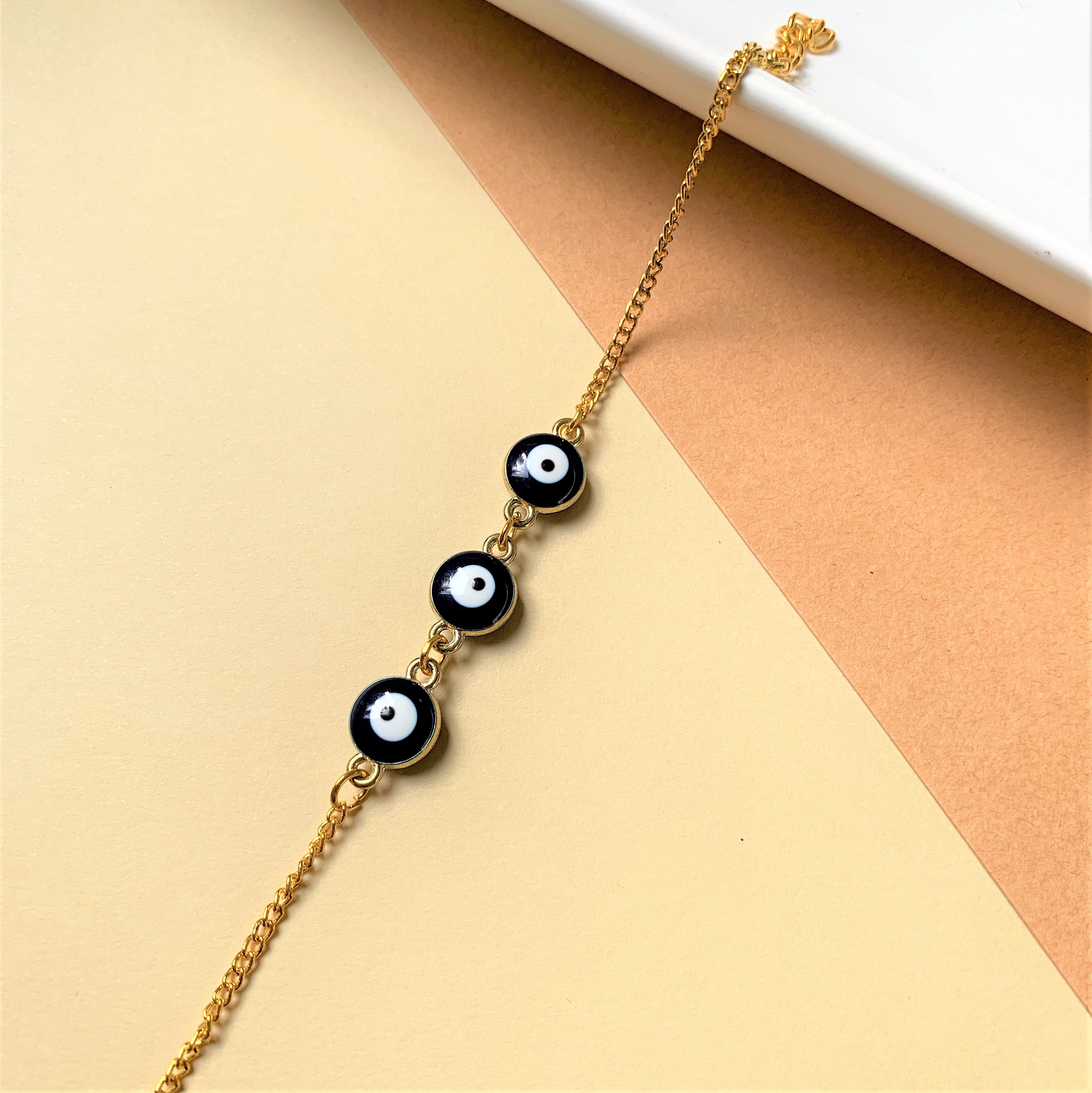 EVIL EYE HAND BRACELET