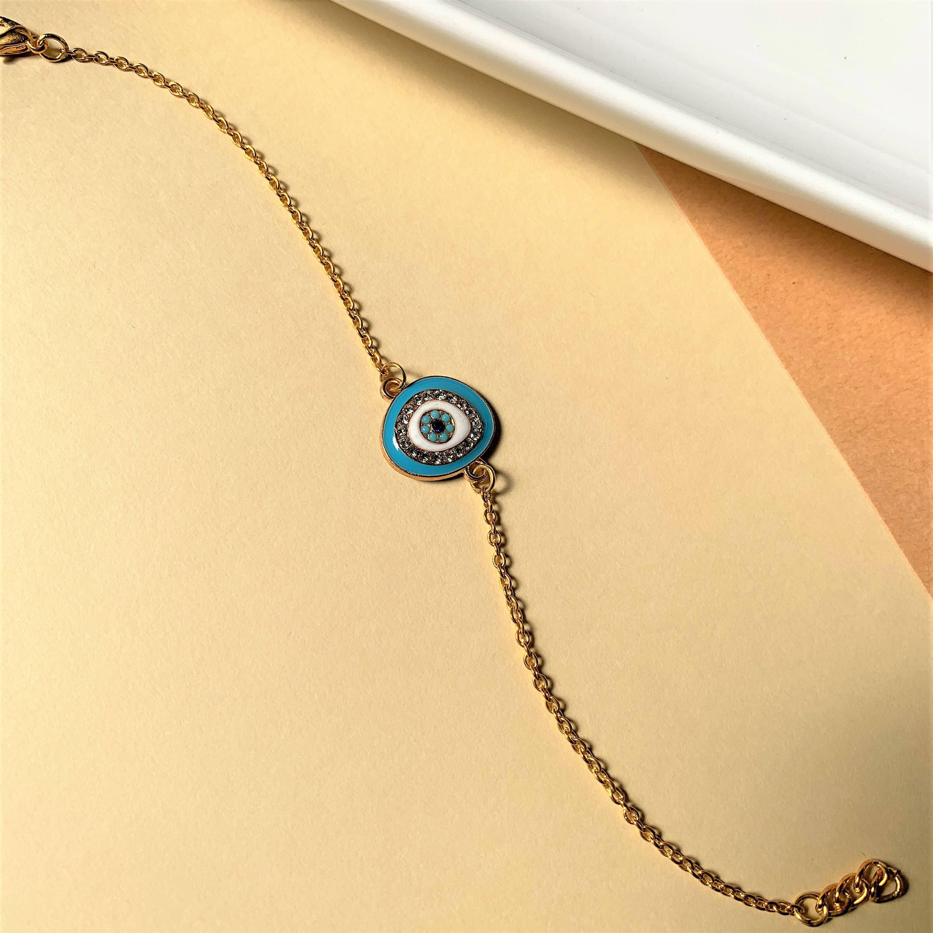 EVIL EYE HAND BRACELET