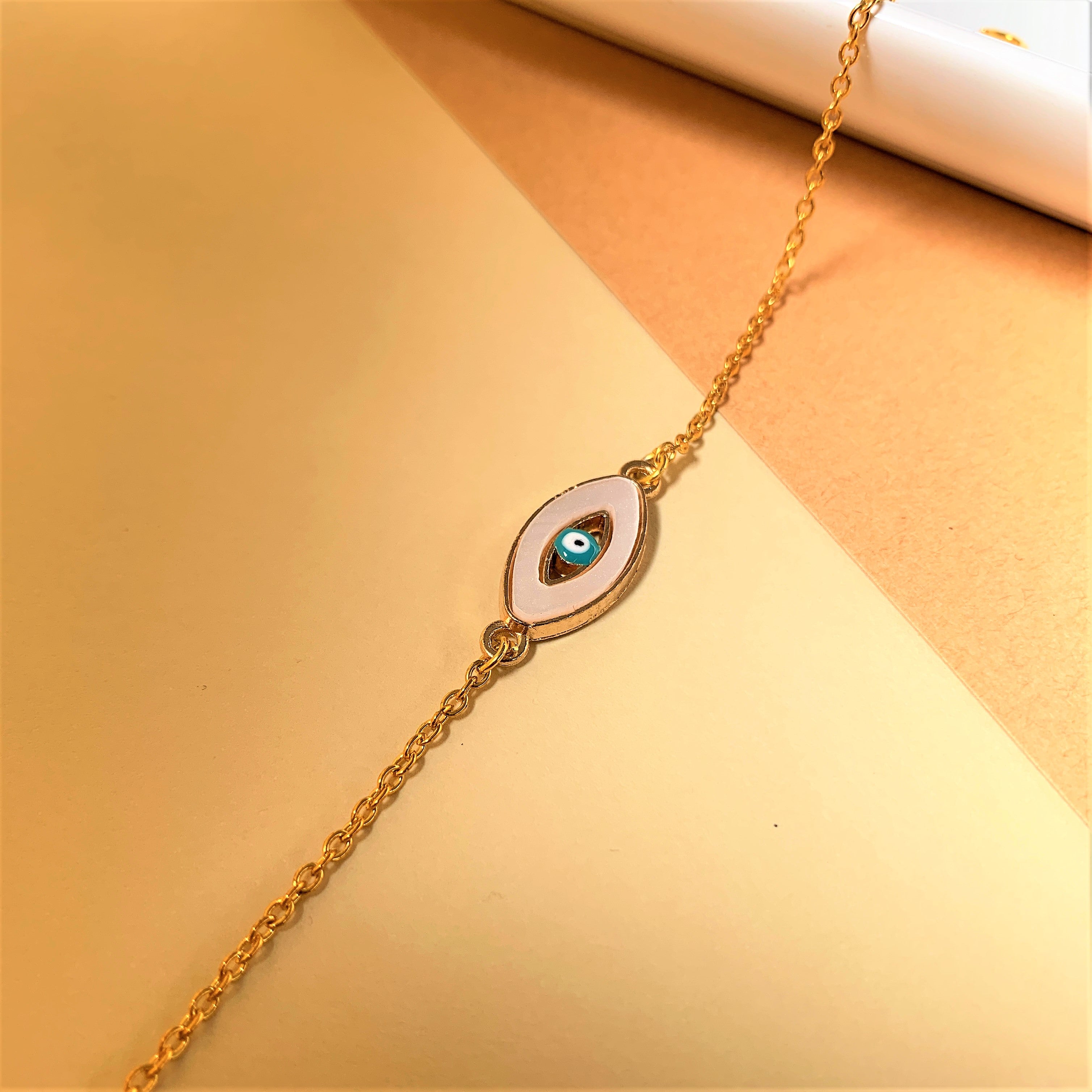 EVIL EYE HAND BRACELET