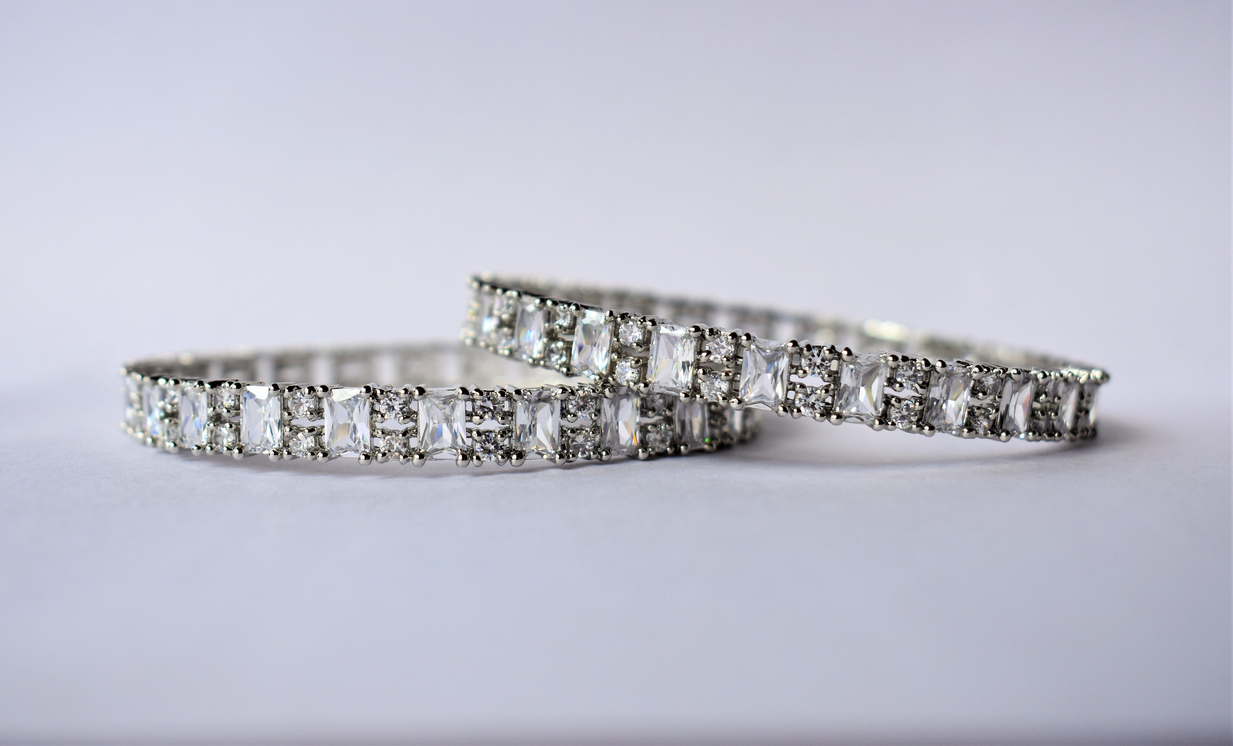 ANVESHA AMERICAN DIAMOND BANGLES
