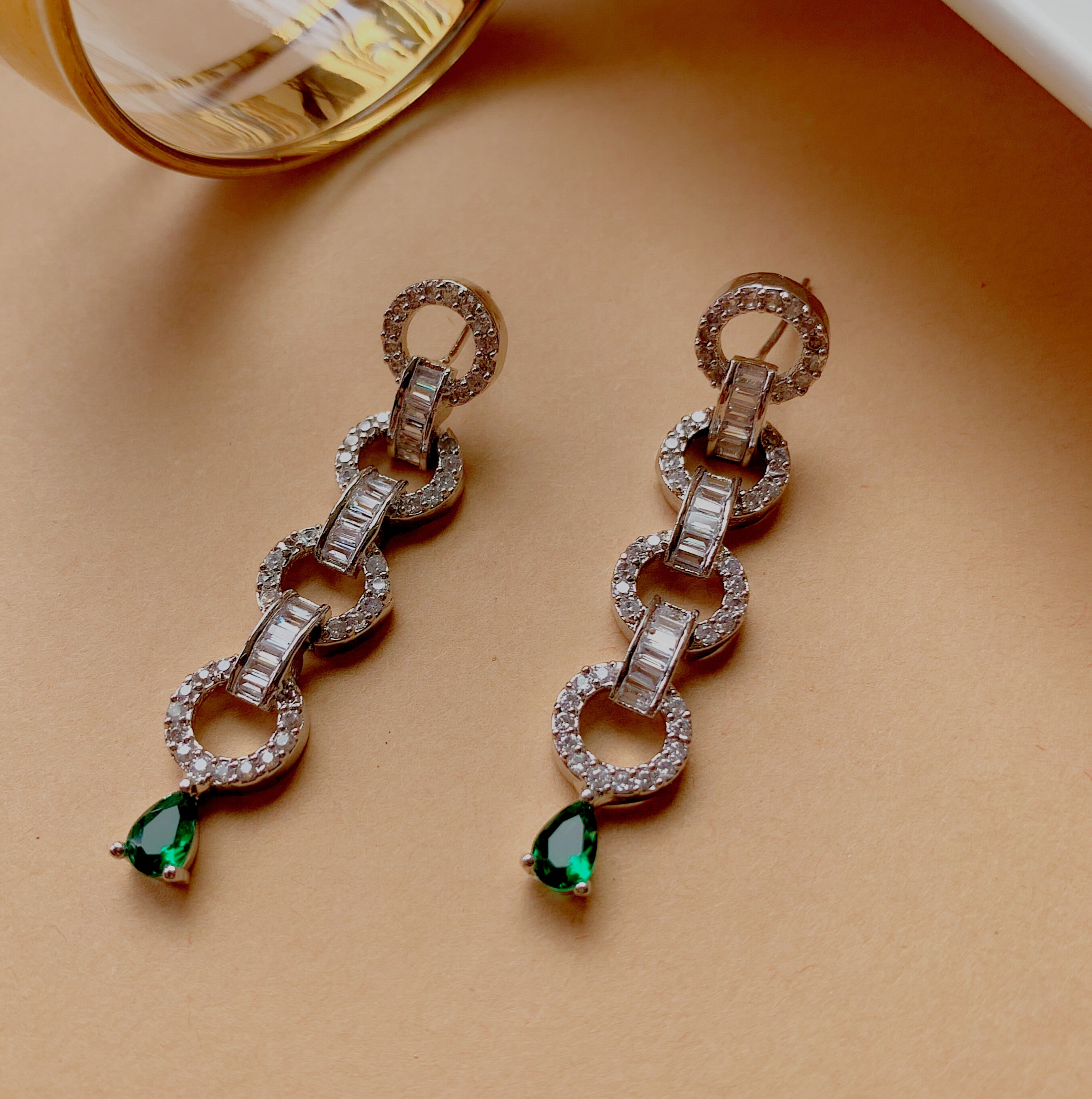 OLIVIA AMERICAN DIAMOND NECKLACE SET