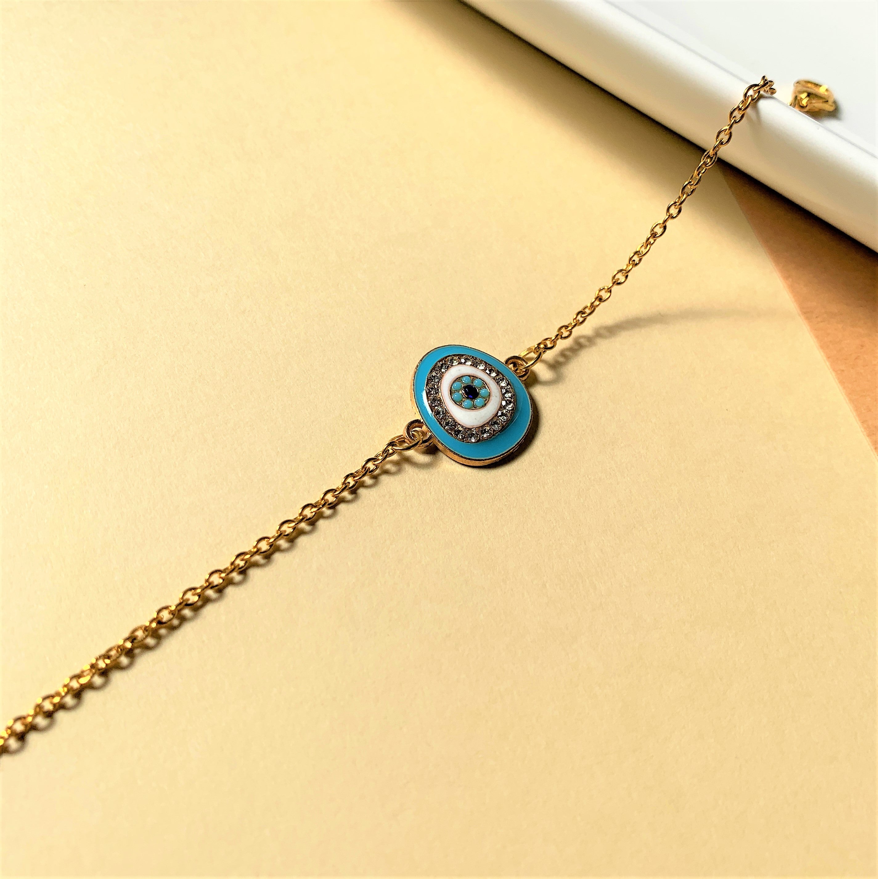 EVIL EYE HAND BRACELET