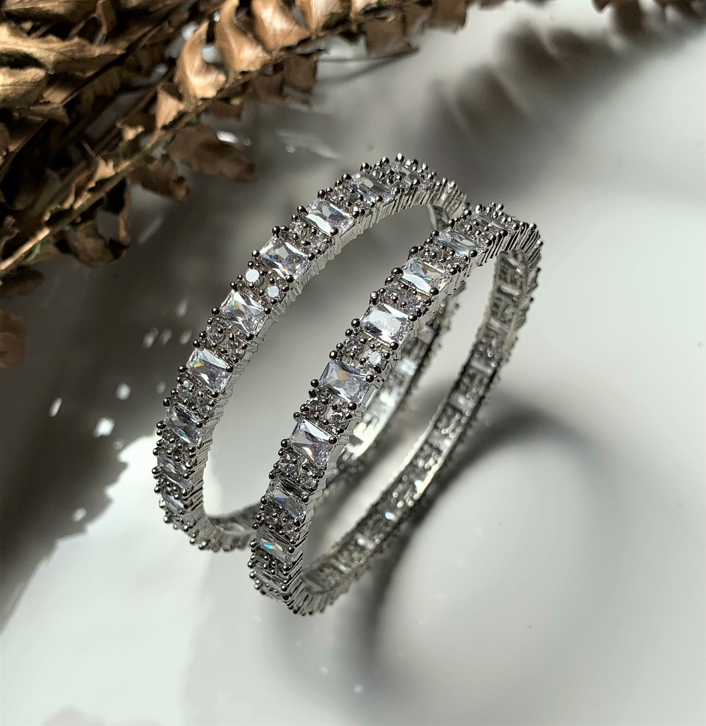 ANVESHA AMERICAN DIAMOND BANGLES