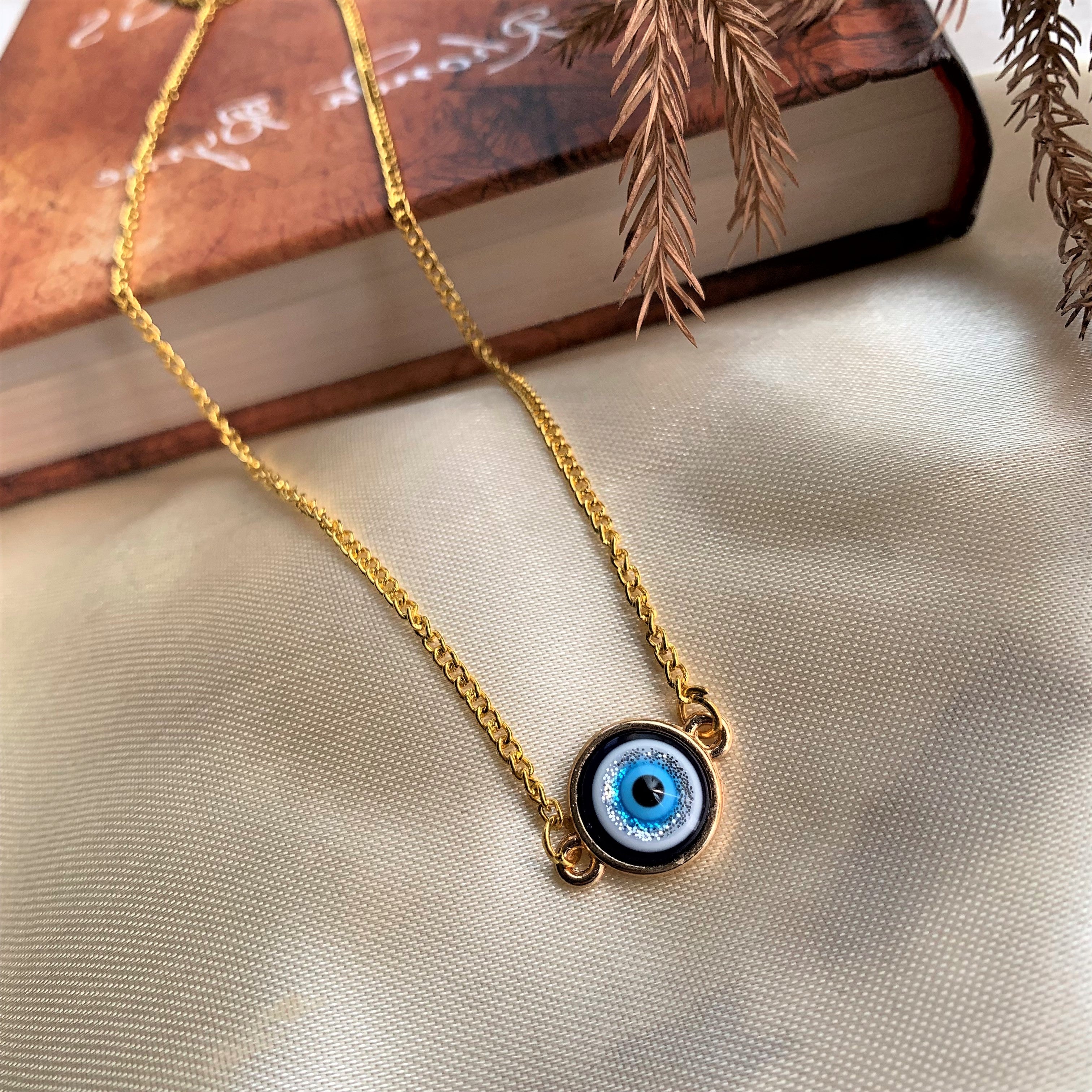 Evil Eye Round Pendant